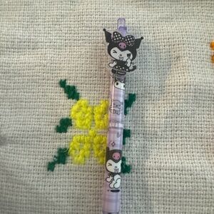 Sanrio Kuromi Retractable Ballpoint Pen – Kawaii Collectible